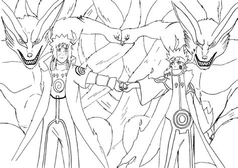 Minato And Naruto Coloring Page Download Print Or Color Online For Free