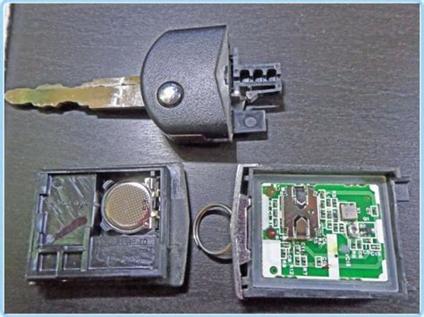 Using a prying tool, gently pry the 2. "Mazda Key Fob" Battery Replacement Procedure - Mazda ...