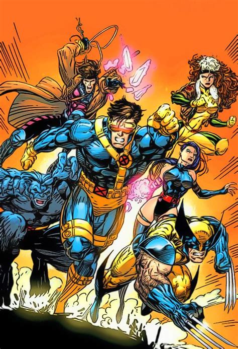 X Men Blue Team By 8bitsuperheroes Superhéroes Marvel Superheroes Y