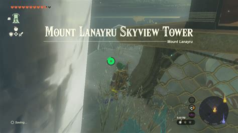 How To Unlock The Mount Lanaryu Skyview Tower In Tears Of The Kingdom