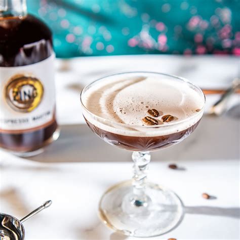 Salted Caramel Espresso Martini Vodka Cocktail By World Of Zing