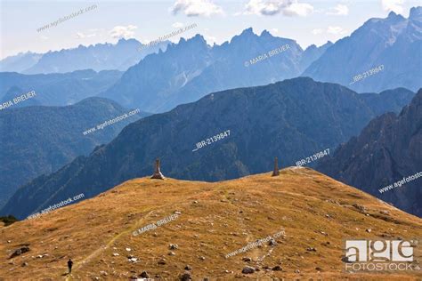 Three Peaks Hiking Trail Alta Pusteria Dolomites Of Sesto Italy