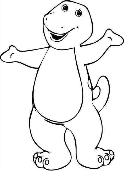 Barney Drawing At Getdrawings Free Download