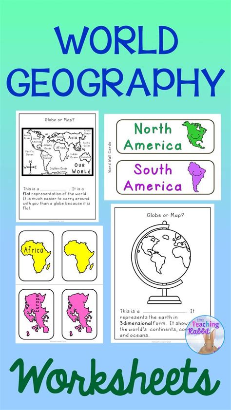 Use These World Geography Worksheets To Teach Primary Grades About The
