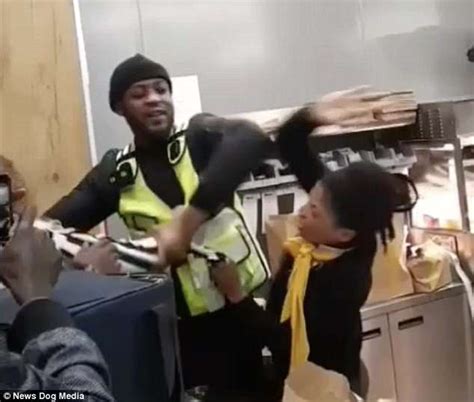 Mcdonalds Worker Is Caught On Video Attacking Customer In