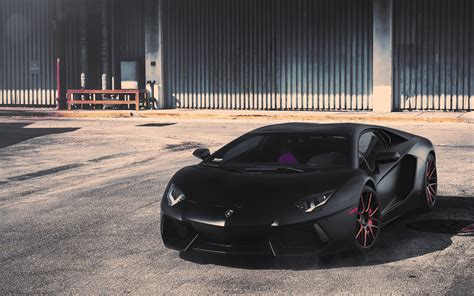 Black Matte Lamborghini Aventador Wallpapers Black Matte