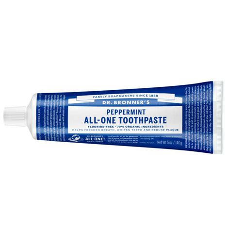 Dr Bronner S All One Toothpaste Peppermint Nourished Life Australia