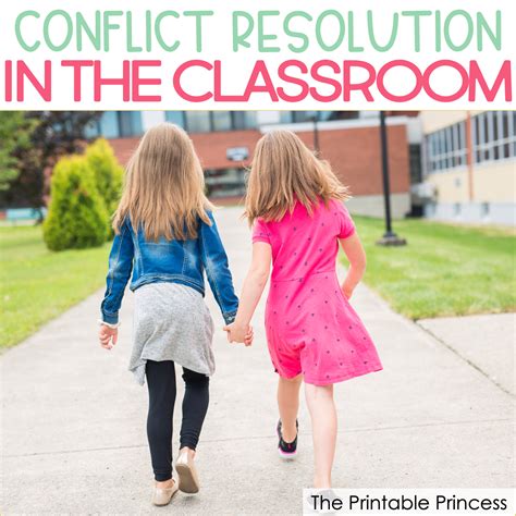 Conflict Resolution In The Classroom Conflict Resolution