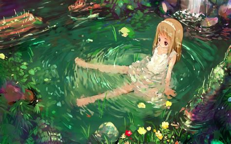 Anime Pond Wallpapers Wallpaper Cave