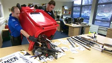 Knife Amnesty In Southampton Yields Hundreds Of Blades Bbc News