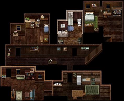 Cabin Map By Kingscourtgames On Deviantart In 2020 Pixel Art Map