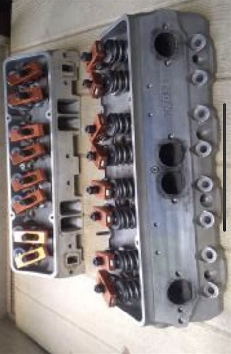 Older Set Of Jegs Heads For Sbc Identification Third Generation F