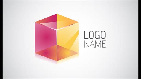 Adobe Illustrator Cc 3d Logo Design Tutorial Transparent Cube Youtube