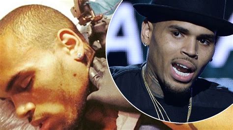 Chris Brown Shares Graphic Image As Hes Being Inked With Another