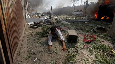 The Kabul Bombing Wrenching Scenes Of Carnage The New