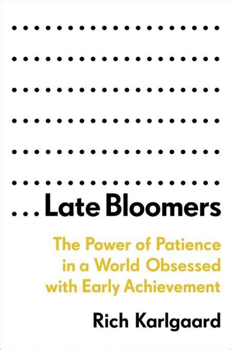 Book Summary Late Bloomers The Power Of Patience In A World Obsessed