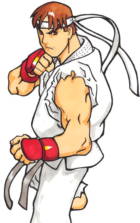 Street Fighter Alpha Ryu By Grannyandstu On Deviantart