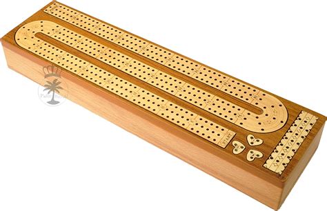 Buy Palm Royal Handicrafts 3 Track Continuous Cribbage Wooden Cribbage