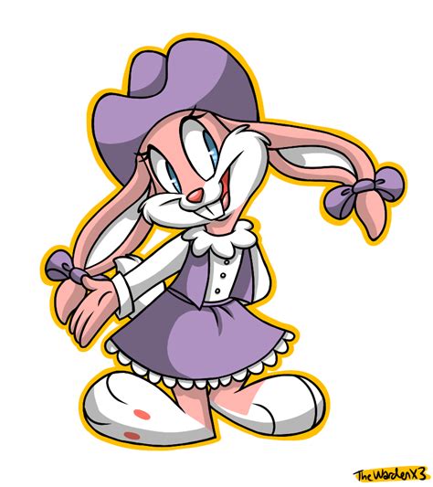 babs bunny by thewardenx3 tiny toon adventures pinterest