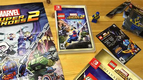 Lego Marvel Super Heroes 2 Nintendo Switch Deluxe Edition Unboxing