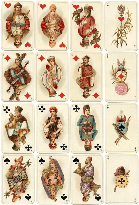 Historical Playing Cards 1897 The World Of Playing Cards Playing