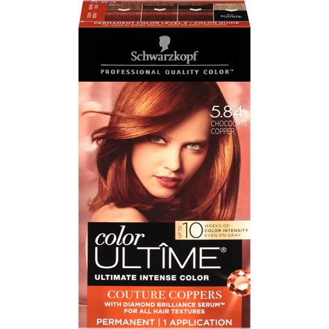Schwarzkopf Color Ultime Permanent Hair Color Cream 5 84 Chocolate