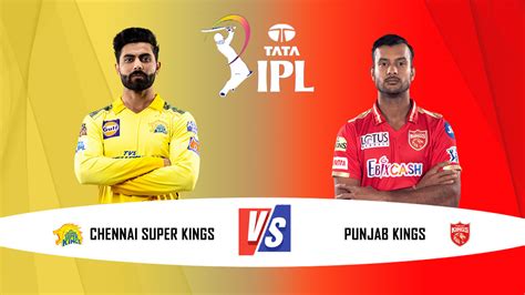 Ipl 2022 Csk Vs Pbks Match Preview Head To Head And Sponsors