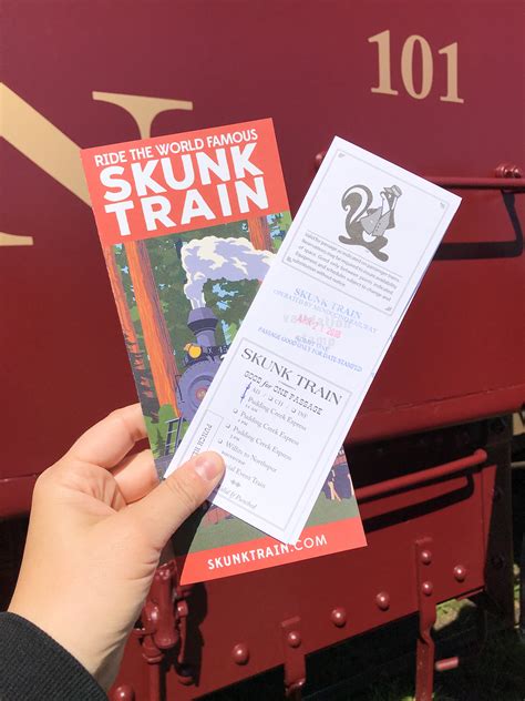 Fort Bragg Skunk Train Tickets | Henry and Andrew's Guide