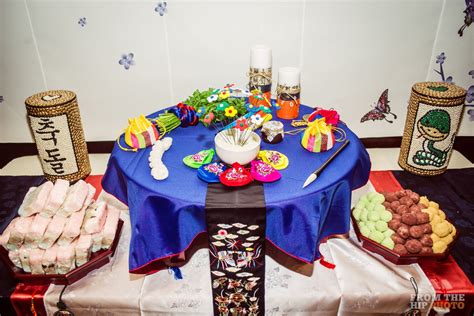 Korean Baby First Birthday Korean Dol Korean Traditional Table Setup