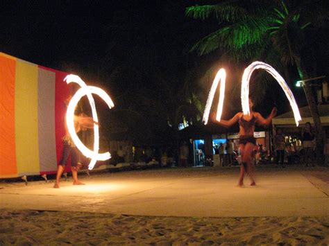 Fire Dancing In Boracay News From The Philippines