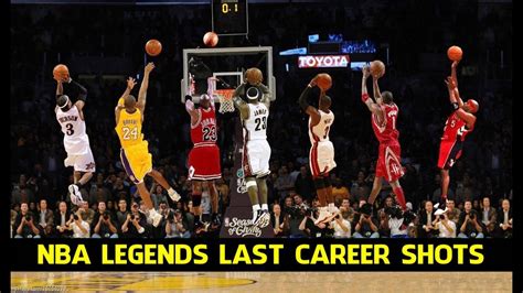 Nba Legends Last Career Points Youtube