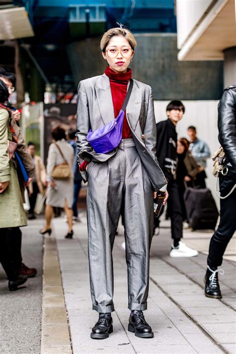 The Best Street Style From Tokyo Fashion Week Fall 2018