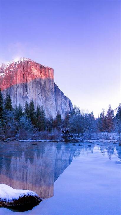Yosemite Iphone Wallpapers Lake Capitan Phone Idropnews