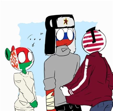 Countryhumans Countryhumans Rusame America X Russia Belarus Country Art Country Memes