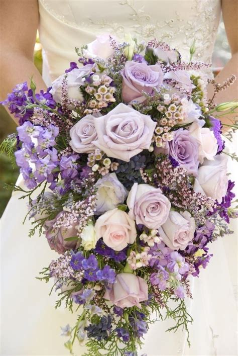 Light Purple Wedding Bouquets Ideas Light Purple 15white 15 Pu Rose