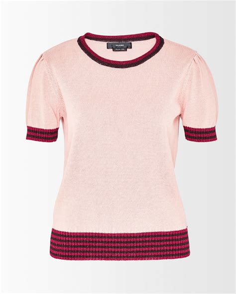 Willkommen im hallhuber shop auf mybestbrands! Pullover mit gestreiften Lurex-Bündchen | Bekleidung ...