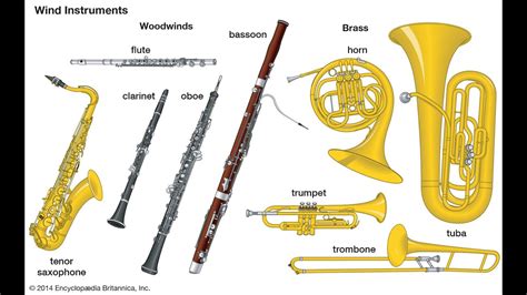 What Are Brass And Woodwind Instruments Youtube