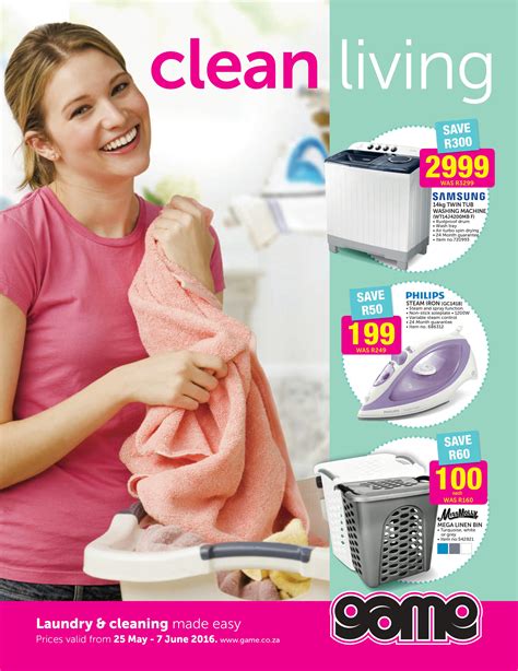 Game Catalogue 25 May - 7 June 2016. Clean Living