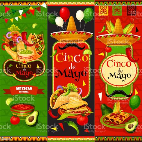 Mexican Cinco De Mayo Vector Fiesta Banners Stock Vector Art And More