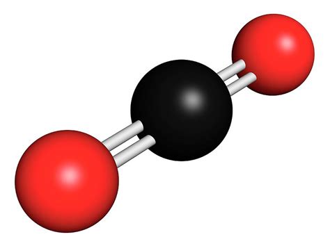 A) volume of co 2 = number of moles of co 2 × 22.4 l = 5 × 22.4 = 112 l. Carbon Dioxide Molecule Photograph by Molekuul