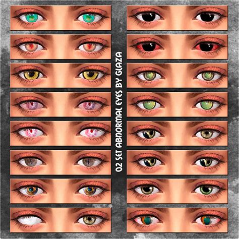 Sims 4 Eye Color Pack Limfajet