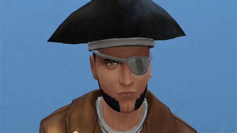 Mod The Sims Unisex Pirate Eyepatch Conversion