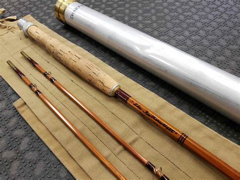 Sold Sharpe Aberdeen Bamboo Fly Rod The Featherweight” 2pc 7