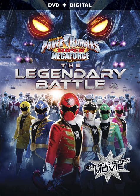 Power Rangers Super Megaforce Legendary Battle Dvd Best Buy