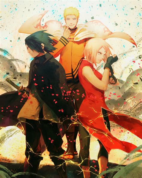 Team 7 Forever Naruto
