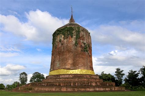 Bawbawgyi Paya Stupa Pyay Prome Myanmar