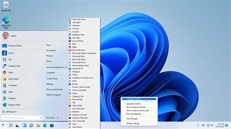 Windows 11 Setup Windows 11 Setup Iniziale Nuovo Menu Start Widget