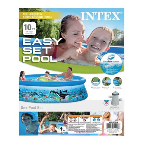 Intex 10 X 30 Ocean Reef Easy Set Pool And Pump 28125eh