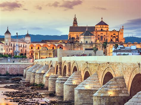 Cordoba Spain Mosque Cathedral Bridge Sunset Worldstrides