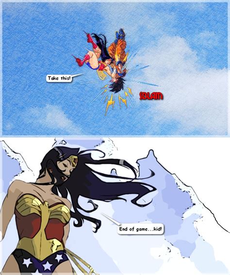 Wonder Woman Vs Goku Pag18 By Mistermauzer On Deviantart